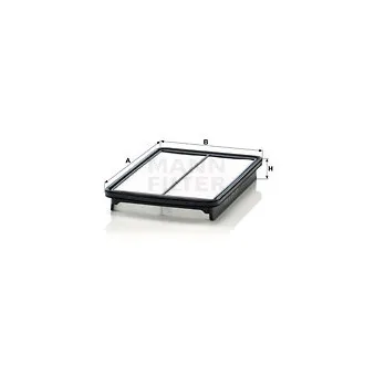 Filtre à air MANN-FILTER