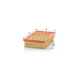 Filtre à air MANN-FILTER C 29 117