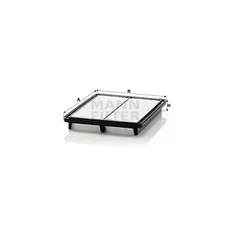 Filtre à air MANN-FILTER C 2941