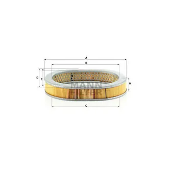 Filtre à air MANN-FILTER C 2943