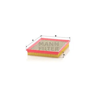 Filtre à air MANN-FILTER C 2975