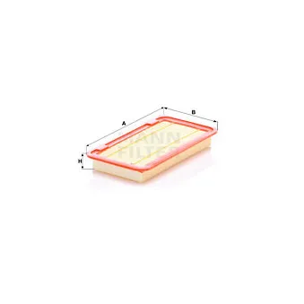 Filtre à air MANN-FILTER C 30 020