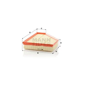 Filtre à air MANN-FILTER C 30 135