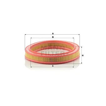 Filtre à air MANN-FILTER C 3044
