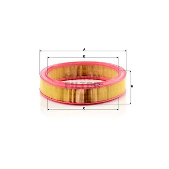 Filtre à air MANN-FILTER