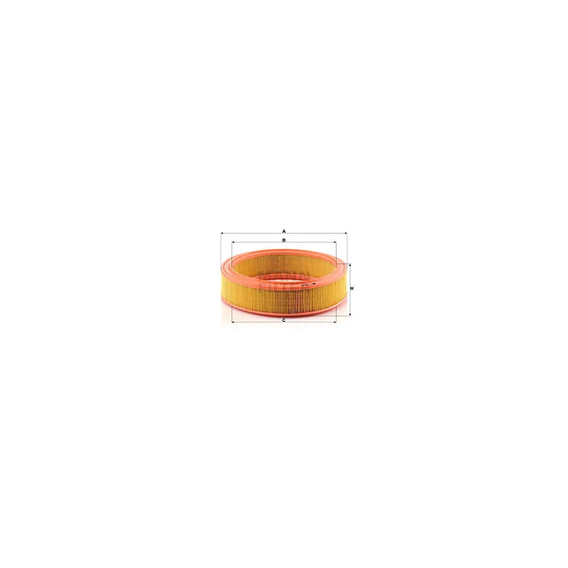 Filtre à air MANN-FILTER C 3078