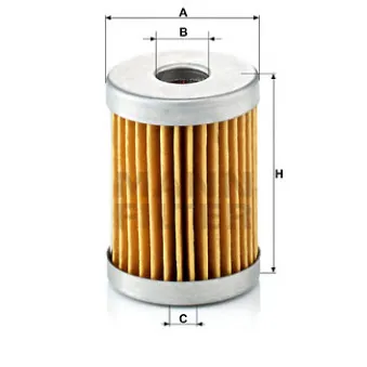 Filtre à air MANN-FILTER C 31/1
