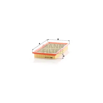 Filtre à air MANN-FILTER C 33 007
