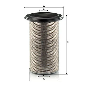 Filtre à air MANN-FILTER C 33 920