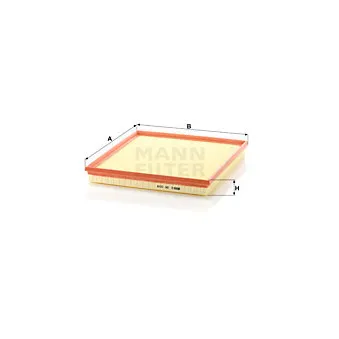Filtre à air MANN-FILTER C 35 009