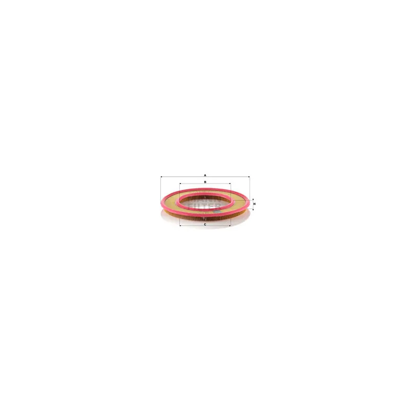 Filtre à air MANN-FILTER C 3555