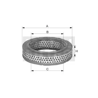 Filtre à air MANN-FILTER C 3576