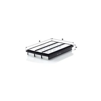 Filtre à air MANN-FILTER C 3766