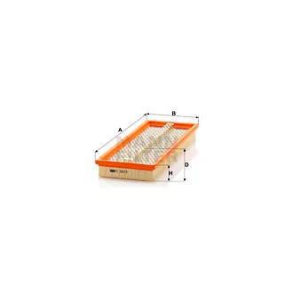 Filtre à air MANN-FILTER C 3874