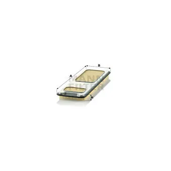 Filtre à air MANN-FILTER C 4373