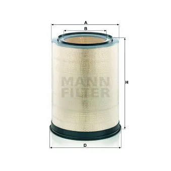 Filtre à air MANN-FILTER C 45 005 x