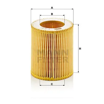 Filtre à air MANN-FILTER C 630
