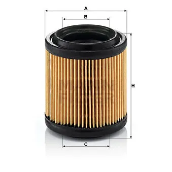 Filtre à air MANN-FILTER C 710/1