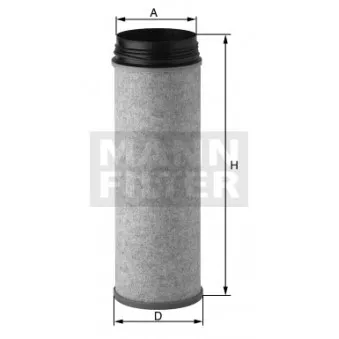Filtre à air secondaire MANN-FILTER CF 1470