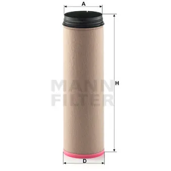 Filtre à air secondaire MANN-FILTER CF 1840