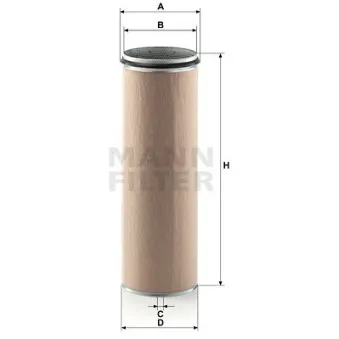 Filtre à air secondaire MANN-FILTER CF 2100