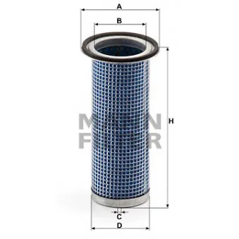 Filtre à air secondaire MANN-FILTER CF 84 x
