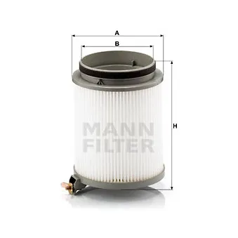 Filtre, air de l'habitacle MANN-FILTER CU 1546