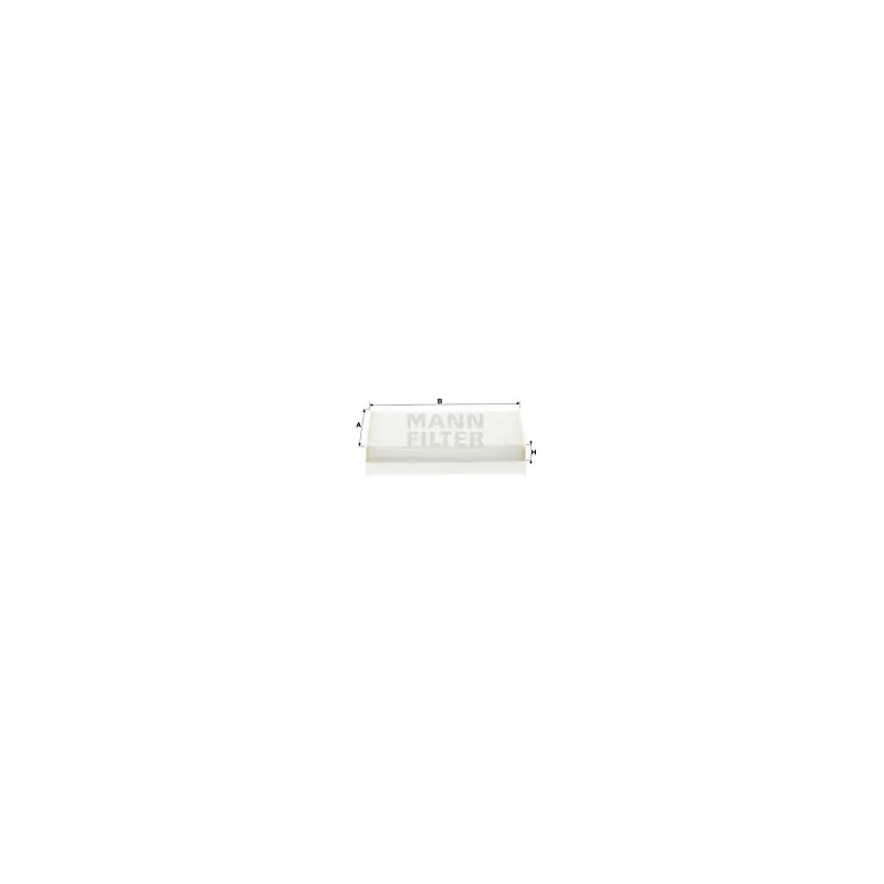 Filtre, air de l'habitacle MANN-FILTER CU 17 001
