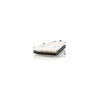 Filtre, air de l'habitacle MANN-FILTER CU 17 003
