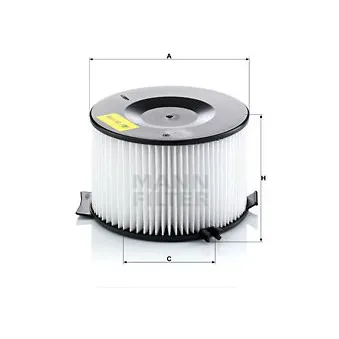 Filtre, air de l'habitacle MANN-FILTER CU 1738