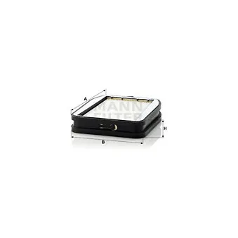 Filtre, air de l'habitacle MANN-FILTER CU 18 000-2