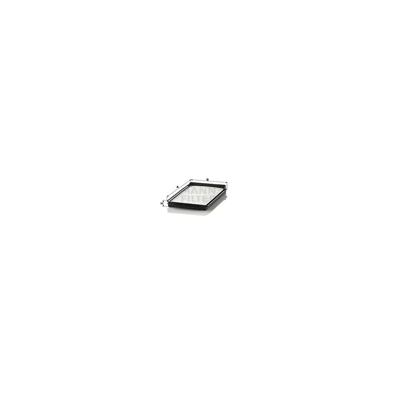 Filtre, air de l'habitacle MANN-FILTER CU 1806-2