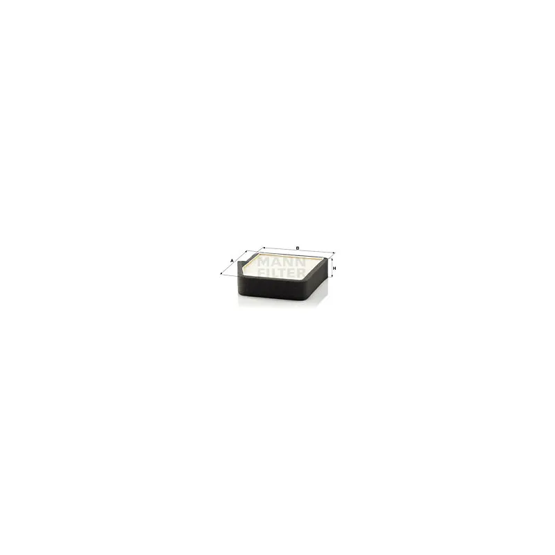 Filtre, air de l'habitacle MANN-FILTER CU 19 002
