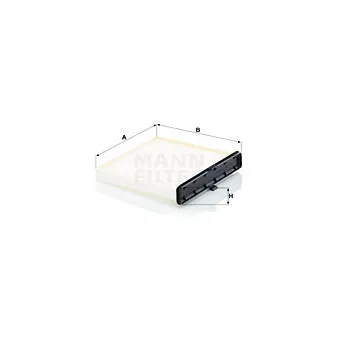 Filtre, air de l'habitacle MANN-FILTER CU 20 018