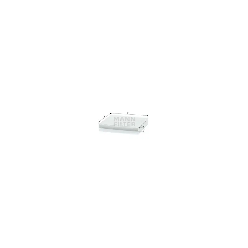 Filtre, air de l'habitacle MANN-FILTER CU 2035