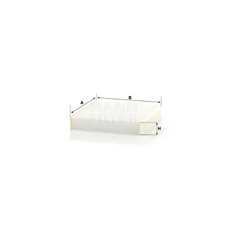 Filtre, air de l'habitacle MANN-FILTER CU 2040