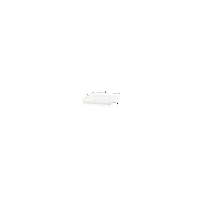 Filtre, air de l'habitacle MANN-FILTER CU 21 008