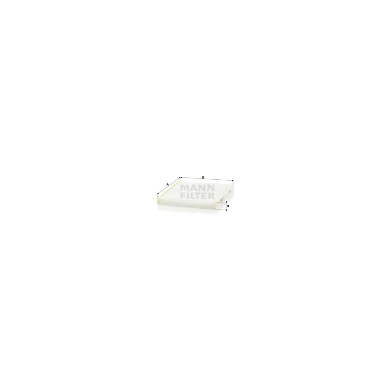 Filtre, air de l'habitacle MANN-FILTER CU 2129