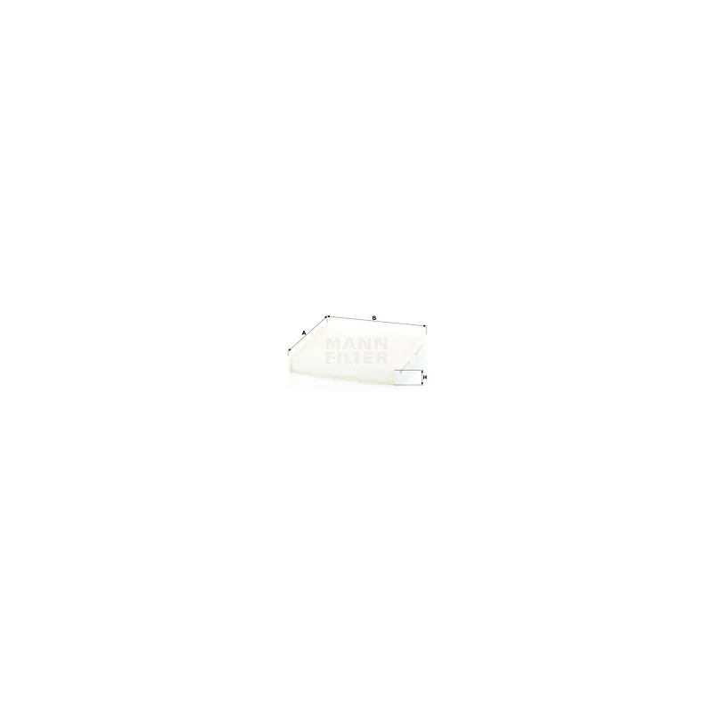 Filtre, air de l'habitacle MANN-FILTER CU 22 029