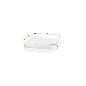 Filtre, air de l'habitacle MANN-FILTER CU 22 032
