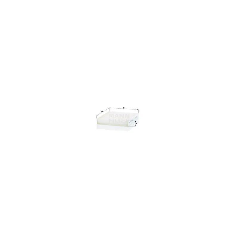 Filtre, air de l'habitacle MANN-FILTER CU 22 032