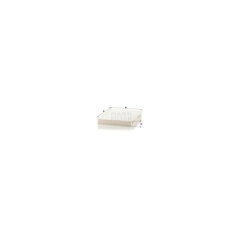 Filtre, air de l'habitacle MANN-FILTER CU 23 003