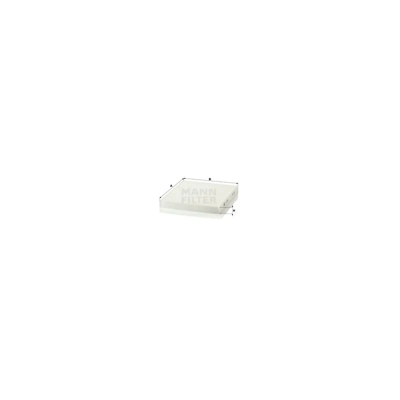 Filtre, air de l'habitacle MANN-FILTER CU 23 009
