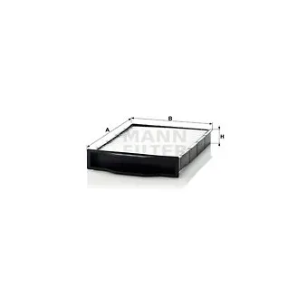 Filtre, air de l'habitacle MANN-FILTER CU 2316