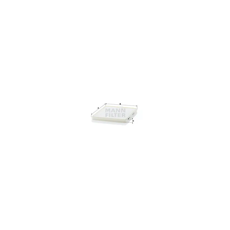 Filtre, air de l'habitacle MANN-FILTER CU 2326