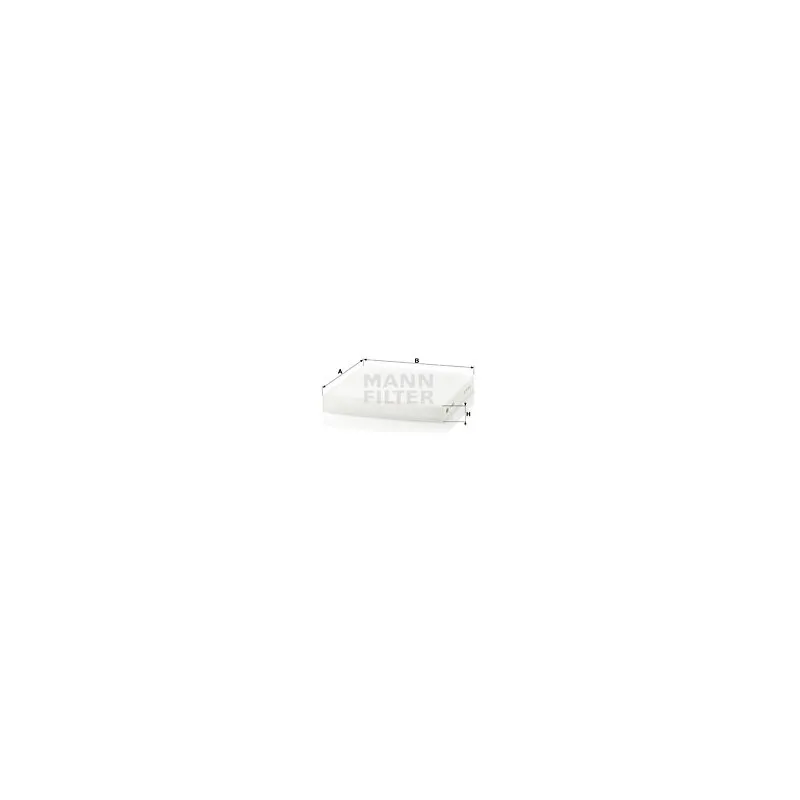 Filtre, air de l'habitacle MANN-FILTER CU 2358