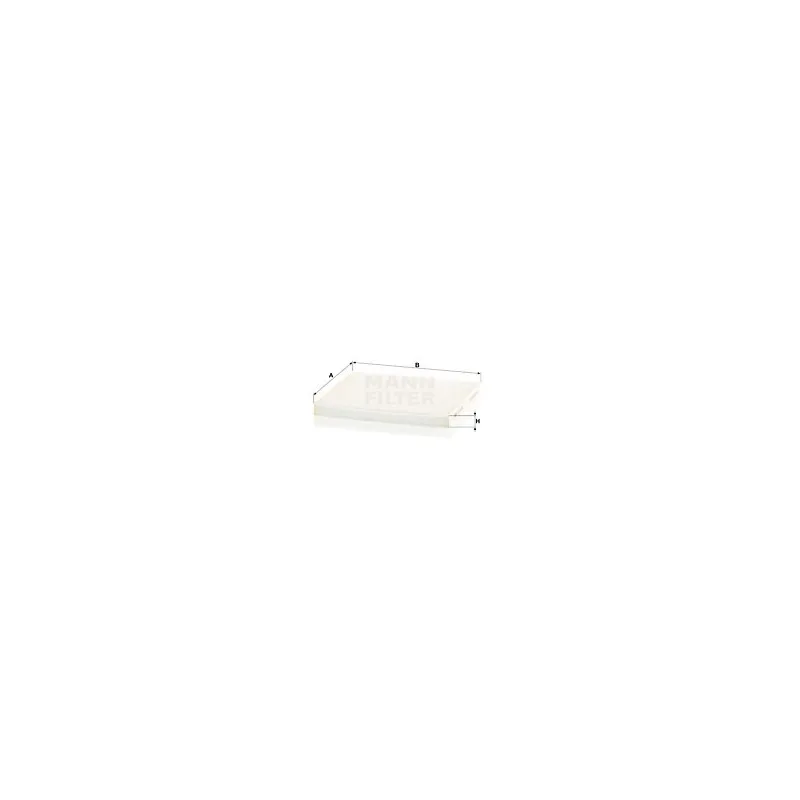 Filtre, air de l'habitacle MANN-FILTER CU 24 004