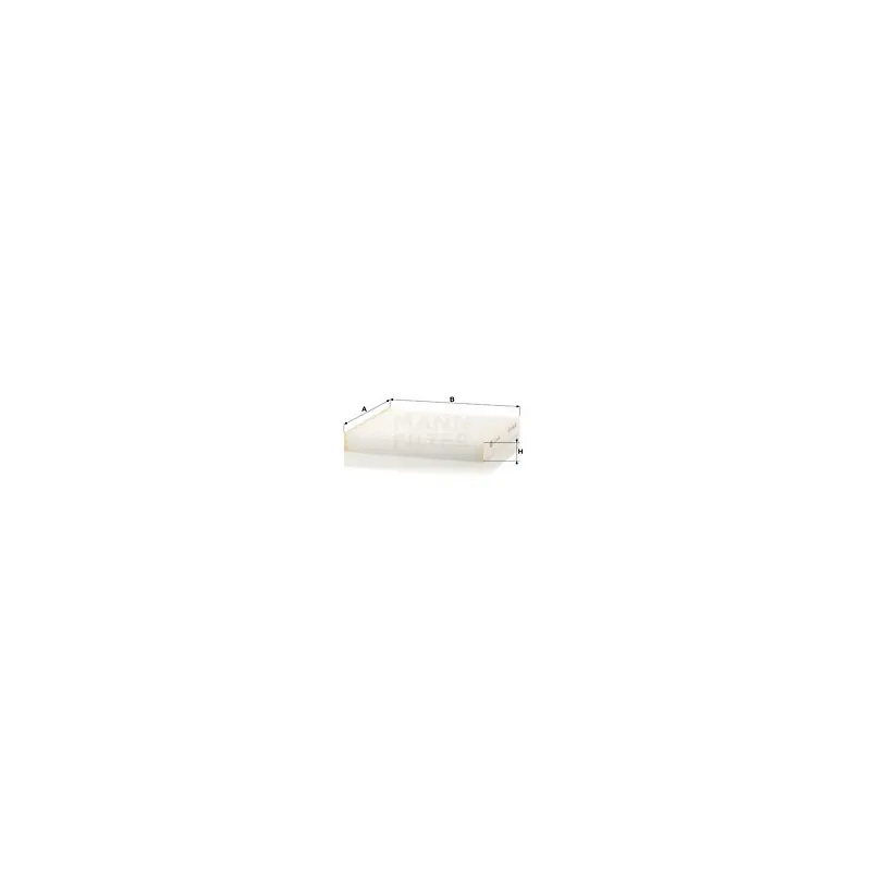 Filtre, air de l'habitacle MANN-FILTER CU 24 006