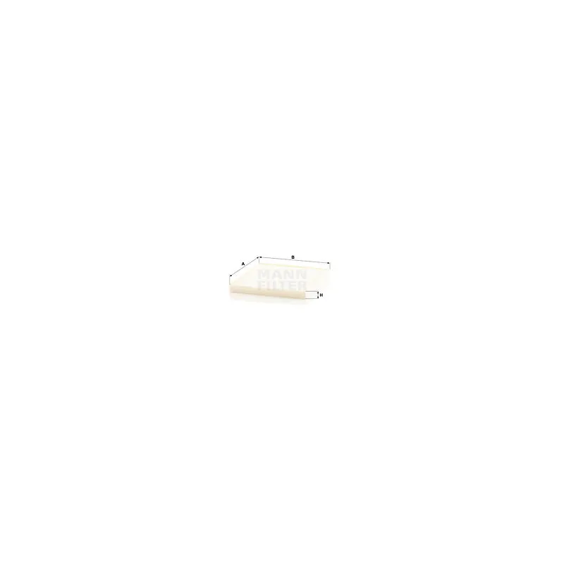 Filtre, air de l'habitacle MANN-FILTER CU 24 008