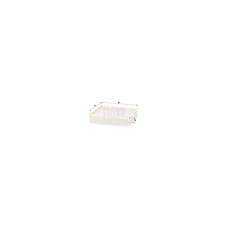 Filtre, air de l'habitacle MANN-FILTER CU 24 017